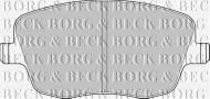 Комплект тормозных колодок BORG & BECK BBP1825