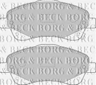 Комплект тормозных колодок BORG & BECK BBP1854