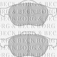 Комплект тормозных колодок BORG & BECK BBP1857