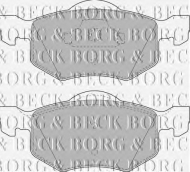 Комплект тормозных колодок BORG & BECK BBP1858