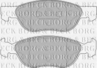 Комплект тормозных колодок BORG & BECK BBP1859