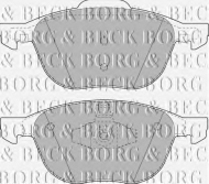 Комплект тормозных колодок BORG & BECK BBP1864