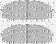 Комплект тормозных колодок BORG & BECK BBP1866