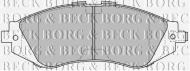 Комплект тормозных колодок BORG & BECK BBP1881