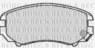 Комплект тормозных колодок BORG & BECK BBP1884