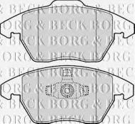 Комплект тормозных колодок BORG & BECK BBP1888