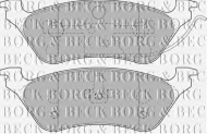 Комплект тормозных колодок BORG & BECK BBP1889