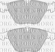 Комплект тормозных колодок BORG & BECK BBP1894