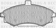 Комплект тормозных колодок BORG & BECK BBP1896