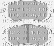 Комплект тормозных колодок BORG & BECK BBP1905