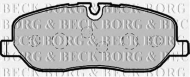 Комплект тормозных колодок BORG & BECK BBP1929