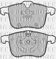 Комплект тормозных колодок BORG & BECK BBP1942