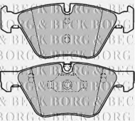 Комплект тормозных колодок BORG & BECK BBP1945