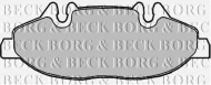 Комплект тормозных колодок BORG & BECK BBP1949