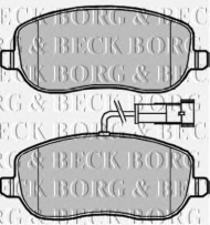 Комплект тормозных колодок BORG & BECK BBP1954