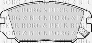 Комплект тормозных колодок BORG & BECK BBP1956
