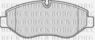 Комплект тормозных колодок BORG & BECK BBP1974