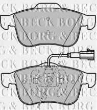 Комплект тормозных колодок BORG & BECK BBP1979