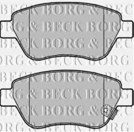 Комплект тормозных колодок BORG & BECK BBP2000