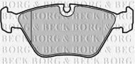 Комплект тормозных колодок BORG & BECK BBP2014