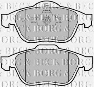 Комплект тормозных колодок BORG & BECK BBP2016