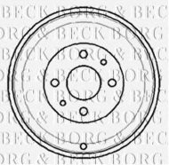 Тормозный барабан BORG & BECK BBR7012