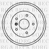 Тормозный барабан BORG & BECK BBR7021