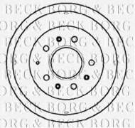 Тормозный барабан BORG & BECK BBR7031