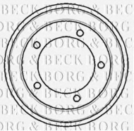 Тормозный барабан BORG & BECK BBR7083