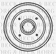 Тормозный барабан BORG & BECK BBR7085