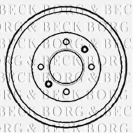 Тормозный барабан BORG & BECK BBR7088