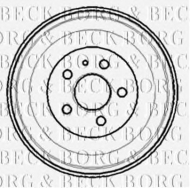 Тормозный барабан BORG & BECK BBR7100