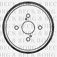 Тормозный барабан BORG & BECK BBR7130