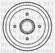 Тормозный барабан BORG & BECK BBR7149