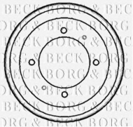 Тормозный барабан BORG & BECK BBR7153