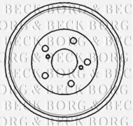 Тормозный барабан BORG & BECK BBR7179