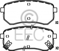 Комплект тормозных колодок EEC BRP1442