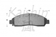 Комплект тормозных колодок KAISHIN D4055