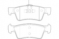 Комплект тормозных колодок WAGNER WBP23467A