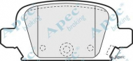 Комплект тормозных колодок APEC braking PAD1189