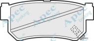 Комплект тормозных колодок APEC braking PAD1200