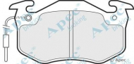 Комплект тормозных колодок APEC braking PAD470