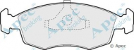 Комплект тормозных колодок APEC braking PAD532