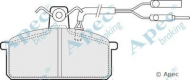 Комплект тормозных колодок APEC braking PAD559
