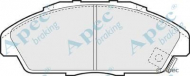 Комплект тормозных колодок APEC braking PAD721