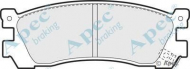 Комплект тормозных колодок APEC braking PAD883
