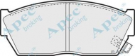 Комплект тормозных колодок APEC braking PAD458