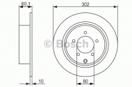 Тормозной диск BOSCH 0 986 479 746