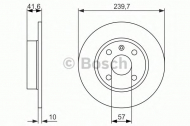 Тормозной диск BOSCH 0 986 479 903