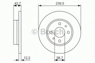 Тормозной диск BOSCH 0 986 479 905